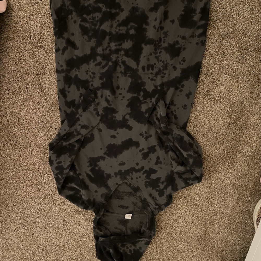 Hooded sweater dress